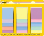 Post it Super Sticky Notes, 3x3 in, Assorted Pastel Colors, 15 Pads, 2X ... - £11.57 GBP
