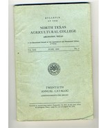 1936 North Texas Agricultural College Annual Bulletin Arlington UTA - £27.34 GBP
