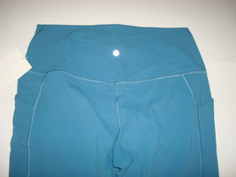 New NWT Lululemon Align Leggings 14 HR 25 Capture Blue Pockets Yoga Casu... - $126.72