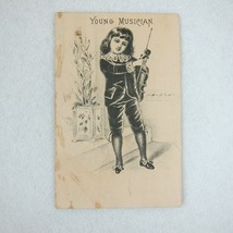 Antique Victorian Trade Card HW Frankensteins Furniture Store Hamilton Ohio RARE - £7.85 GBP