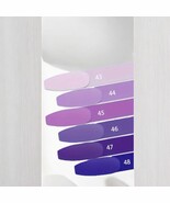 Purple Hues Gel Nail Polish | Long-Lasting UV/LED Gel | Glossy Finish - $190.20 MXN