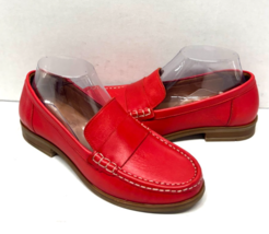MIZ MOOZ  LEATHER SLIP ON FLATS RED  37EU / 7US NEW # X-68 - €72,37 EUR