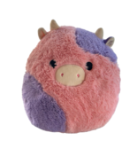 Squishmallows FuzzAMallows 12 inch Patty the Pink And Purple Cow NWT - $24.19 CAD