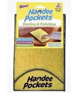 Handee Pockets Microfiber Dusting &amp; Polishing Cleaning Cloth Towel 2 pk ... - $13.00
