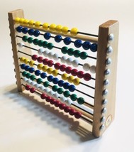 Vintage Retro Rare 1970S Hermann Eichhorn Wooden Toy Abacus Learning Display - £21.36 GBP