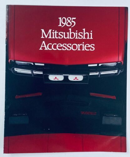 1985 Mitsubishi Accessories Dealer Showroom Sales Brochure Guide Catalog - £11.36 GBP