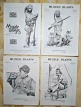 Muzzle Blasts Magazine 1982 May, June, July, Aug. VTG - Very nice!   - £13.27 GBP