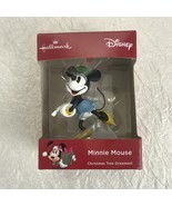 Hallmark 2018 Disney Minnie Mouse Ice Skating Christmas Ornament Gift  - £16.67 GBP