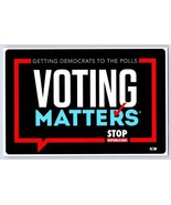 Voting Matters Sticker: Empower Your Voice, Make a Difference - £3.93 GBP