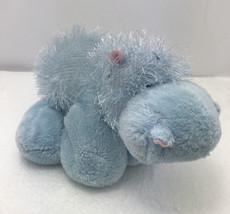 Ganz Webkinz Fuzzy Hippo 8” Plush Sanitized Stuffed Animal No Code Baby Blue - £5.97 GBP