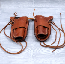 2 Leather Holster with straps Ross S/A 5 1/2 South Africa - $226.71