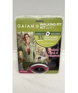 GAIAM WALKING FIT KIT WITH WALKING AUDIO CD STEP COUNTER NEW PEDOMETER E... - £10.21 GBP