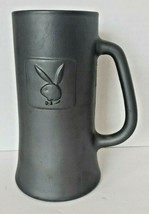 Vintage Playboy Bunny Logo Black Mug 6.25&quot; Beer Stein Collectors - £13.53 GBP