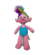 Build A Bear Dreamworks Trolls World Tour Poppy Rainbow Hair with sound box - $20.78