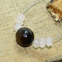 Agate Faceted Round Rose Quartz Beads Briolette Natural Loose Gemstone Jewelry - £2.35 GBP