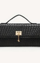Women Black Clutch Bag Purse - $23.99