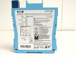 Eaton MTL4541B 4/20mA Repeater Power supply For 2 or 3 Wire Transmitters - $43.65