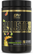 BALLISTIC Pre Workout | #1 New Pre Workout Powder W/ Nitric Oxide Booste... - £52.72 GBP