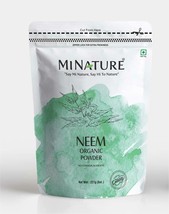 2 X Neem Leaf Powder(Azadirachta Indica) 100% Pure, Natural- (227gms)(Pack Of 2) - £27.21 GBP