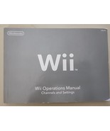 Wii Nintendo Operations Manuals Channels Settings crvl-usz-2 gray opera ... - £5.29 GBP
