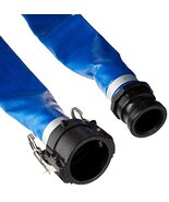 Apache 98138049 2&quot; x 50&#39; Blue PVC Lay-Flat Discharge Hose with Poly Cam ... - €71,01 EUR