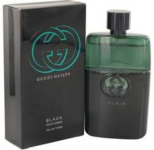Gucci Guilty Black Pour Homme Cologne 3.0 Oz Eau De Toilette Spray image 4
