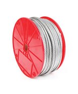 Koch 003123 1/8 by 500-Feet 7 by 19 Cable, Galvanized - $1,799.93 MXN