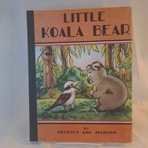 Little Koala Bear Vintage Children&#39;s Dorothy Ann Johnson Art Deco Design 1937 - £25.59 GBP