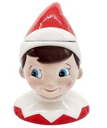 Elf on the Shelf Blue Eyes Cookie Jar Christmas Pixie Large Figurine Brand New - $149.99