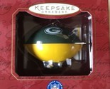 Hallmark Keepsake Ornament NFL Green Bay Packers Football Blimp Ornament... - $24.73