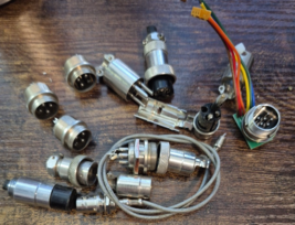 Microphone Plug Assorted Ham radio MICROPHONE PLUG / CB Radio Connector Mic - $28.69