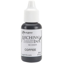 Ranger Archival Pad Reinker .5 oz-Coffee (Pack of 3) - $716.86 MXN
