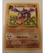 Pokemon 1999 Fossil Series Aerodactyl 16 / 62 NM Single Trading Card - £7.82 GBP