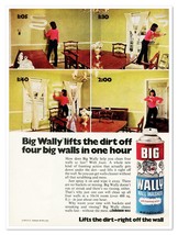 Big Wally Wall Washer Johnson Wax Housewife Vintage 1972 Full-Page Magaz... - $9.70