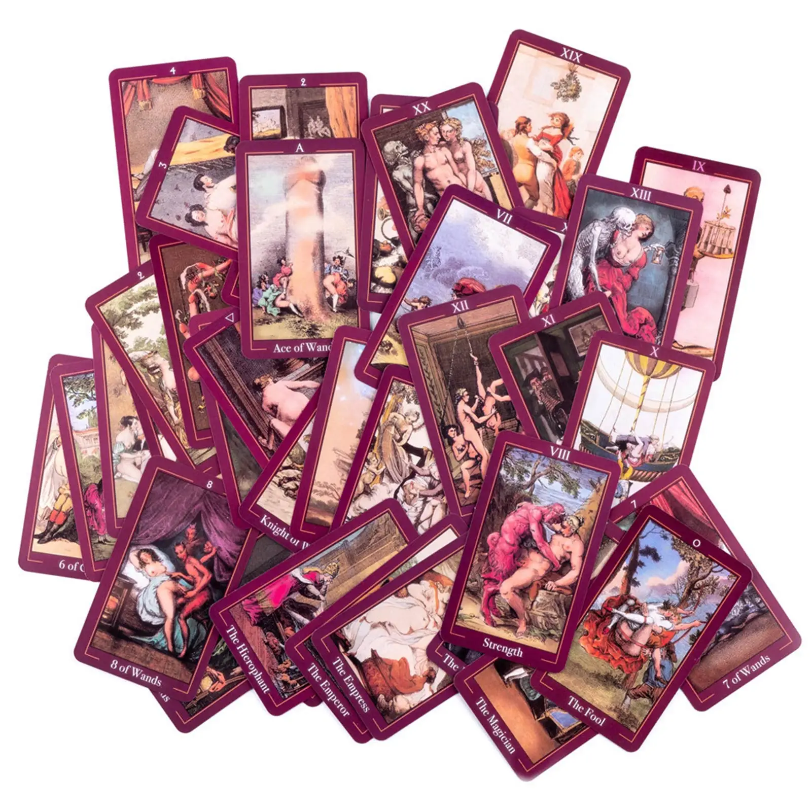Play Tarot Of Forbidden Dreams Occult Divination Tarot Cards Tarot Reading Full- - £23.23 GBP