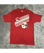 Vintage Phoenix Cardinals Size L Trench Tag Single Stitch Red - $34.88