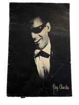 Concert Program Ray Charles 1960s Music Orchestra &amp; Raelets Vintage 24 P... - £25.82 GBP