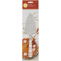 Wilton Thanksgiving or Fall Metal Pie Server with Plastic Handle - £21.69 GBP