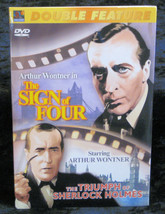 Double Feature DVD The Sign Of Four The Triumph of Sherlock Holmes Brand... - £0.78 GBP