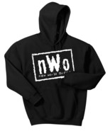 NWO Hooded Sweatshirt | New World Order Pullover Hoodie | NWO | WWF | WWE - £29.78 GBP+