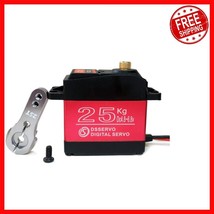 Robust Waterproof Digital Servo - 25KG Torque for Crawler &amp; Robot Projects - $568.83 MXN