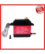 Robust Waterproof Digital Servo - 25KG Torque for Crawler &amp; Robot Projects - $567.10 MXN