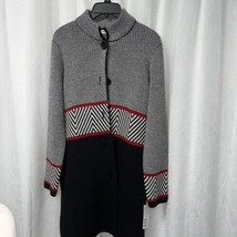 Bianca G. Women&#39;s Italian Sweater Cardigan Jacket, Made in Italy, Size M - £37.88 GBP