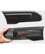 Pair 6.6L V8 Allison Transmission Vent Emblems | Black 3D Fender Badge S... - $254.69