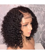 Brazilian Jerry Curl Wig Curly Lace Front Human Hair Wigs Lace Frontal W... - £200.51 GBP