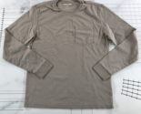 Ash &amp; Erie T Shirt Mens Extra Small Grey Cotton Front Pocket Long Sleeve... - $24.74