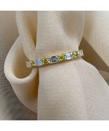 0.50 Karat Runde Smaragd Kunstdiamanten Grown Diamant Ehering 14k Gelbgo... - $650.56