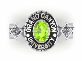 Custom Class Ring for Women | School, University College Graduation Senior Ring - £101.24 GBP