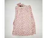 Melissa Paige Women&#39;s Skirt Size M Pink Polka Dot Stretchy QE2 - £13.17 GBP