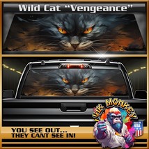 Wild Cat &quot;Vengeance&quot; Truck Back Window Graphics - £43.34 GBP+